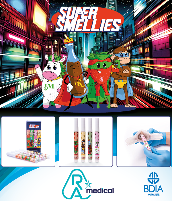Introducing the new Super Smellie pens; A safe way to add a great scent to your unscented nasal masks.