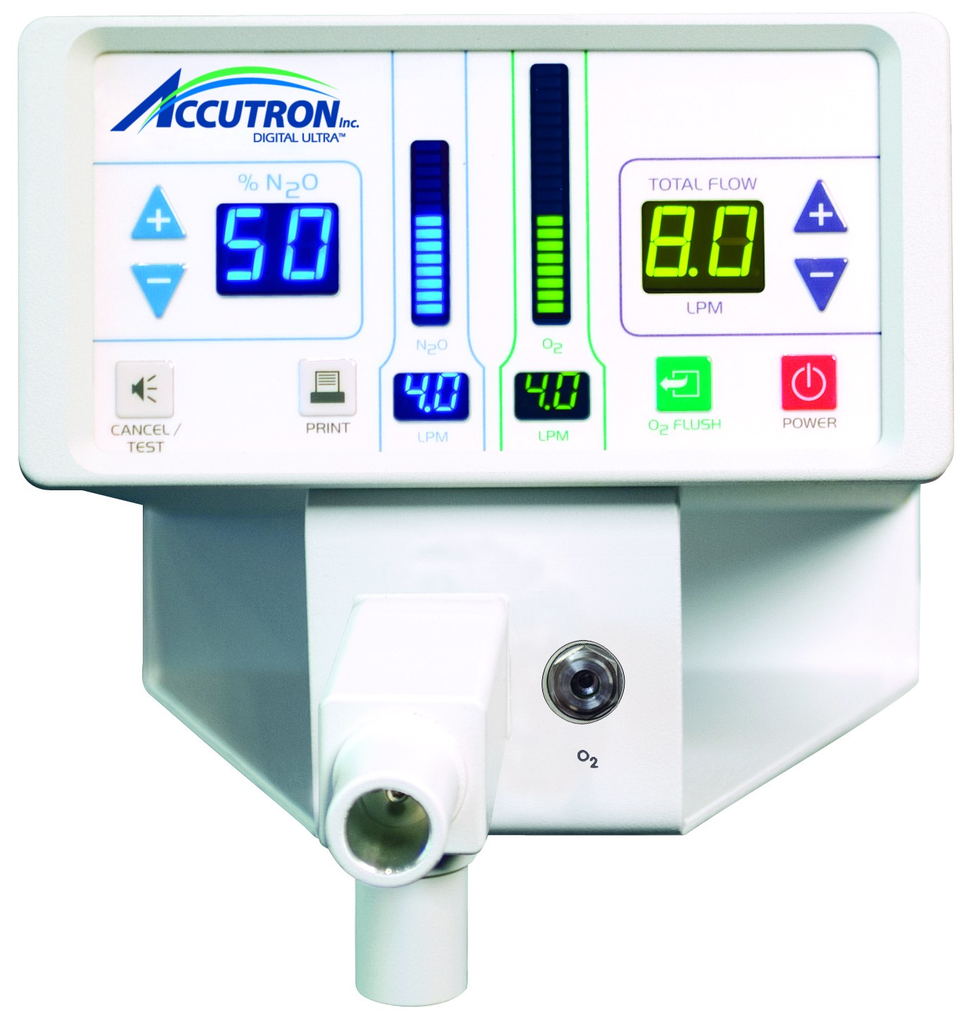 Accutron Digital Ultra flowmeter — wall mounted