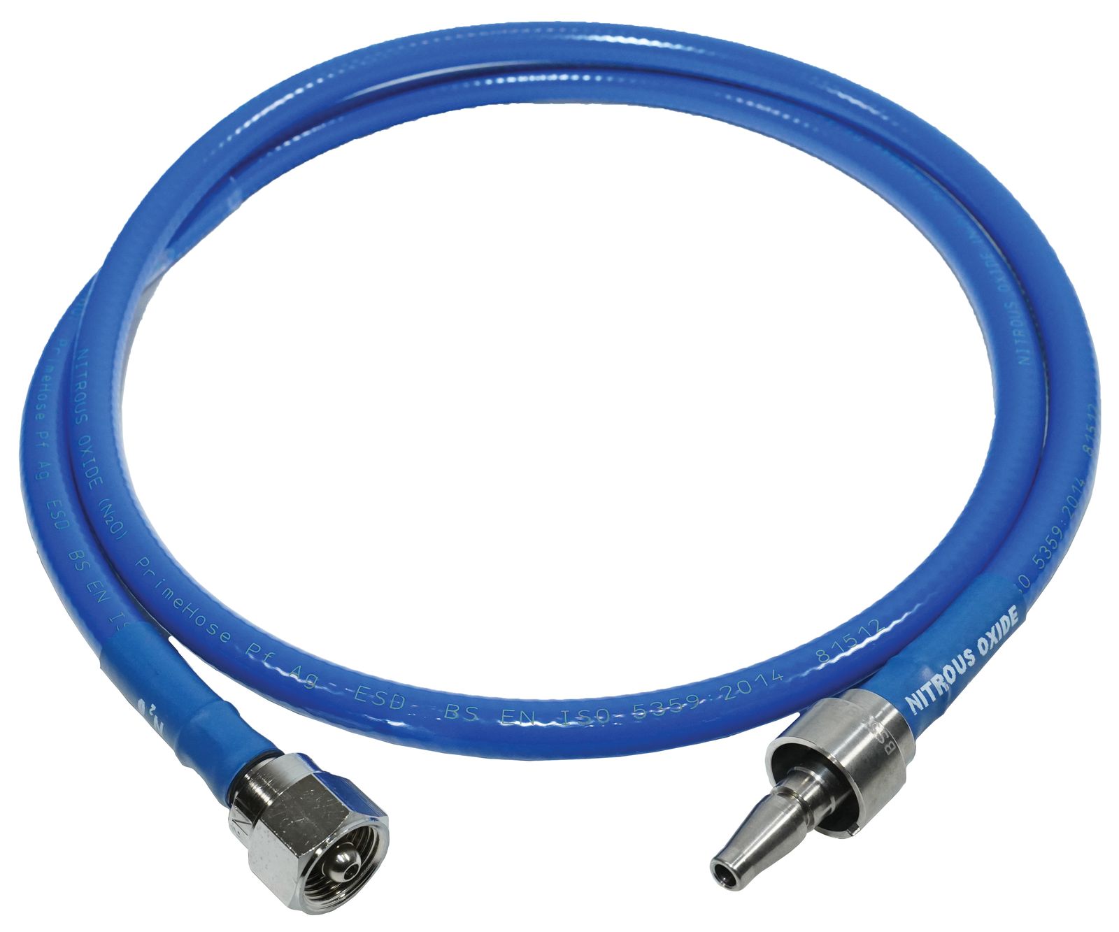 Nitrous Oxide Medical Gas Hose Assembly